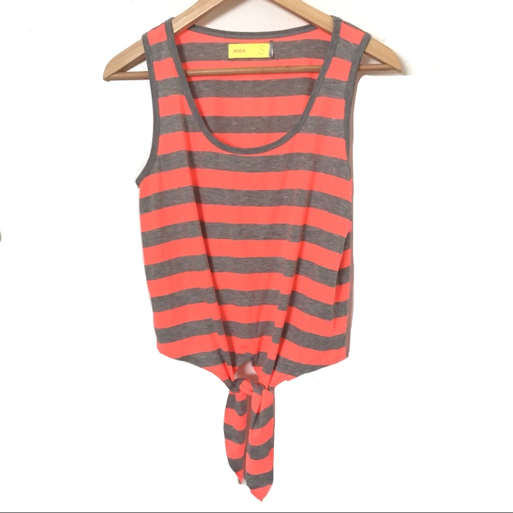 🎉INDEX Striped Crop T / Size S / Super Cute